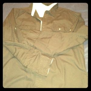 4/$20.. Black PD&C long sleeve button down